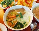 Hình bước làm 4 của món Phở bò siêu tốc