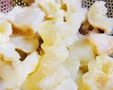 Hình bước làm 1 của món Gân Bò Cháy Tỏi
