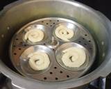 Steamed paneer circle with pomegranate custard recipe step 4 photo