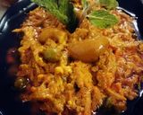A picture of step 2 of Kacchi haldi ki sabji.