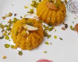 A picture of step 4 of Besan suji modak.