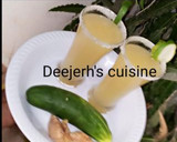 A picture of step 4 of Cucumber and Ginger Lemonade.