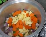 A picture of step 1 of Lentil Soup.