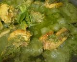 Foto langkah ke 5 dari resep Gulai Ayam Lado Mudo / Ayam Cabe Hijau.