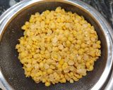 A picture of step 1 of Arhar Dal (toor dal) with Veggies.
