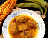 কাঁচা কলার নিরামিষ কোফতা কারি রেসিপির ধাপ 1 ছবি