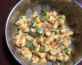 A picture of step 3 of Tandoori Paneer Open Sandwich.