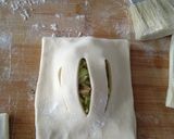 Une image de l'étape 4 de Feuilleté courgette figue.