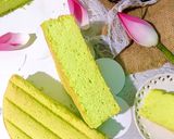 Hình bước làm 1 của món Bánh bông lan lá dứa- không bột nở