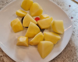 Foto del paso 10 de la receta: Albóndigas con jamón en salsa de Pedro Ximénez con patatas