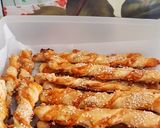 Pizzás csavart recept fázis 2 fotója