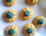 A picture of step 4 of Eggless coconut cookies.
