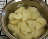 A picture of step 1 of creamy mashed potato.