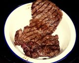 A picture of step 6 of Tex's Steak & Chips 🐮🍟.