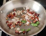 A picture of step 3 of Pointed gourd groundnut subji.