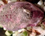 A picture of step 6 of leg of lamb roasted.