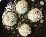 A picture of step 10 of Crispy Mozerella Stuffed Chipotle Eggplant Fritters.