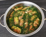 Foto del paso 10 de la receta: Enrollados de col encurtido con relleno de arroz y carne Rumania