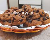 Foto langkah ke 11 dari resep Choco Chips-Cranberries Cookies Simple, Renyah dan Yummy.