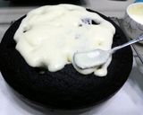 A picture of step 8 of Chocolate Cake Top Ferrero Rocher.