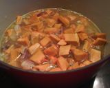A picture of step 2 of Spicy Kabocha Squash Soup.