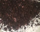 A picture of step 2 of Oreo ice cream.