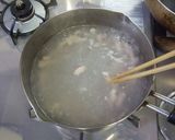 A picture of step 3 of Easy Authentic Taiwanese Hot & Sour Soup.
