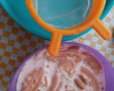 Foto del paso 1 de la receta: Panacotta de galleta María con coulis de mandarina