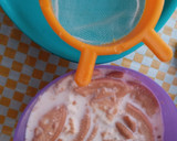 Foto del paso 1 de la receta: Panacotta de galleta María con coulis de mandarina