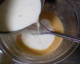 A picture of step 5 of Chestnut Pudding.
