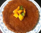 A picture of step 8 of Baked mango cheesecake.