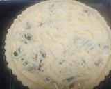 Foto langkah ke 9 dari resep Spinach Quiche with smoke beef.