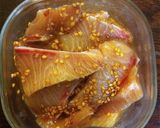 A picture of step 2 of Marinated Ochazuke with Leftover Sashimi.