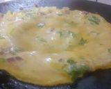 A picture of step 9 of Besan chilla.