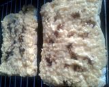 A picture of step 4 of Welsh Rarebit (aka Welsh Rabbit).