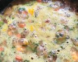 A picture of step 3 of Red Amranth Dal sabji.