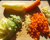 Foto del paso 2 de la receta: Quinoa con verduras, alga Kombu y salsa de soja