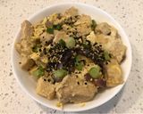 A picture of step 9 of Oyakodon (亲子丼）.