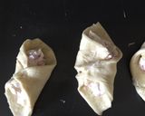 A picture of step 6 of Crab-Filled Crescent Wontons.