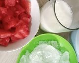 Foto langkah ke 2 dari resep Es semangka simple.
