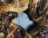 Foto del paso 10 de la receta: ROSCA TRENZADA RELLENA DE 🍫CHOCOLATE🍫🍩🧉Y CHOCO Y 🥥COCO🥥🍩🥥🧉(ideal para el mate)🧉🍩🧉