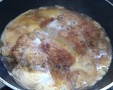 A picture of step 4 of Pork Cutlet Rice Bowl Using Mentsuyu.