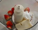 A picture of step 2 of Macrobiotic Strawberry & Tofu Brulée.