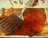 A picture of step 5 of Tex's Classic British Sunday Roast with a Mustard Glaze 🇬🇧🐮.