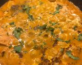 A picture of step 7 of Mushroom Matar.