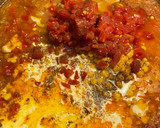 A picture of step 4 of Chicken Corn chowder.