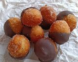Foto del paso 14 de la receta Buñuelos de l'Empordà rellenos de nata y cobertura de chocolate