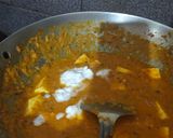 A picture of step 4 of Paneer masala.