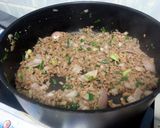 A picture of step 3 of Pork Fried Rice.