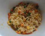 A picture of step 2 of Instant Ramen Magic Omelette.